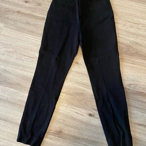 Banana Republic Black High-Rise Trousers